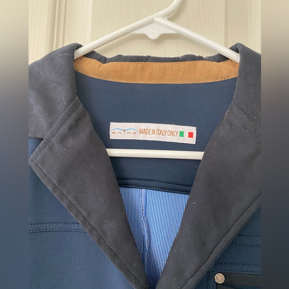 Men’s Animo Soft Shell Show Jumping Jacket - Picture 2 of 10